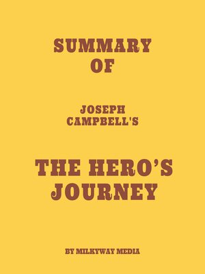 cover image of Summary of Joseph Campbell's the Hero's Journey